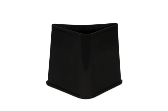 Black Speaker Cabinet Triangular Port Tube | 15 x 7 x 12.7 cm