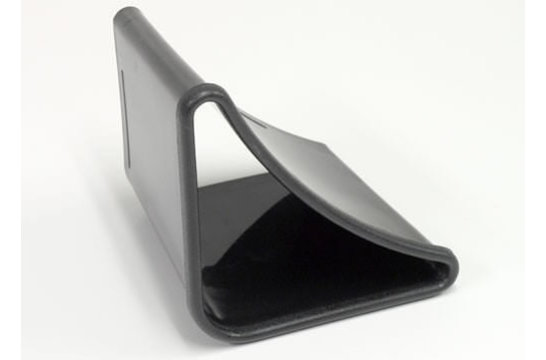 Black Speaker Cabinet Triangular Port Tube | 15 x 7 x 12.7 cm