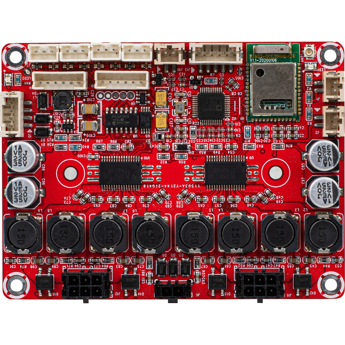 KABD-430 4 x 30W alles-in-één versterkermodule