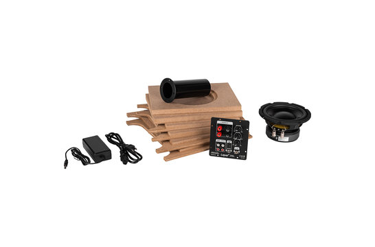 6-1/2" Aktives Mini Subwoofer Kit mit 2.1 Kanal Verstärker