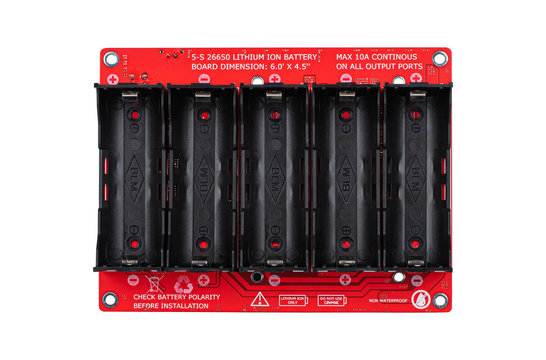LBB-5v2 5 x 26650 Lithium Battery Charger Board / Module
