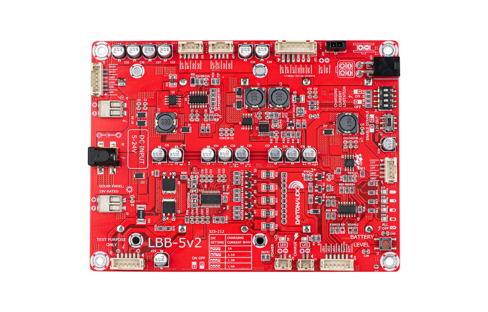 LBB-5v2 5 x 26650 Lithium-Batterie-Ladegerät-Platine / Modul