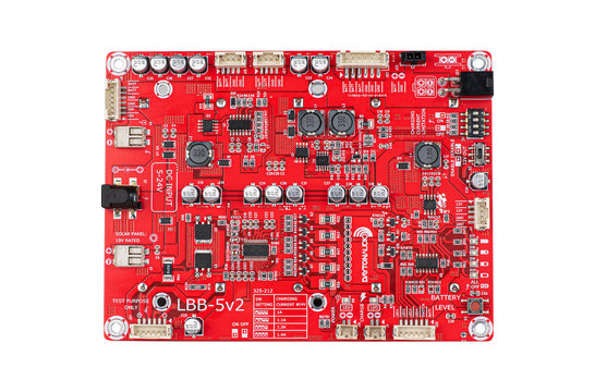 LBB-5v2 5 x 26650 Lithium-Batterie-Ladegerät-Platine / Modul