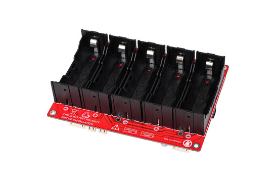 LBB-5v2 5 x 26650 Lithium Battery Charger Board / Module