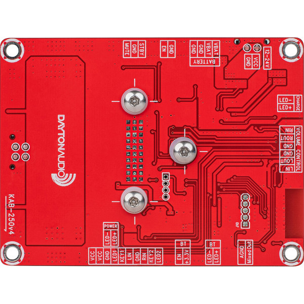 KAB-250v4  2x50W Class D Audio Scheda Amplificatore with Bluetooth 5.0