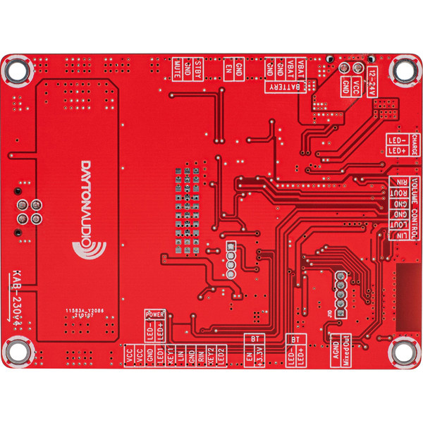 KAB-230v4 2x30W klasse D audioversterkermodule met aptX HD Bluetooth 5.0