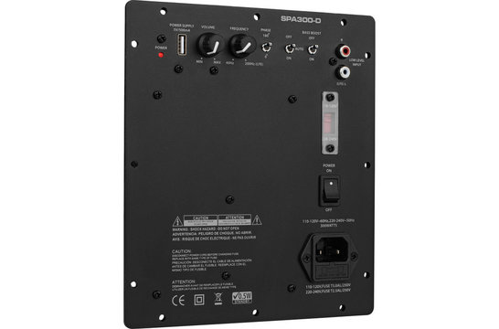 SPA300-D 300 Watt Class-D Subwoofer Amplificatore a Piastra
