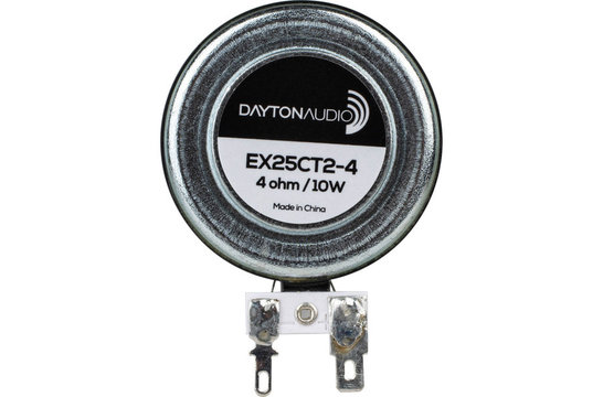 EX25CT2-4 Coin Type 25mm 2-Hole Klang Exciter 10W 4 Ohm