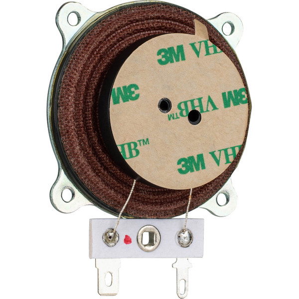 EX25FHE2-4 Framed High Efficiency 25mm 2-Hole sound Eccitatore 24W 4 Ohm