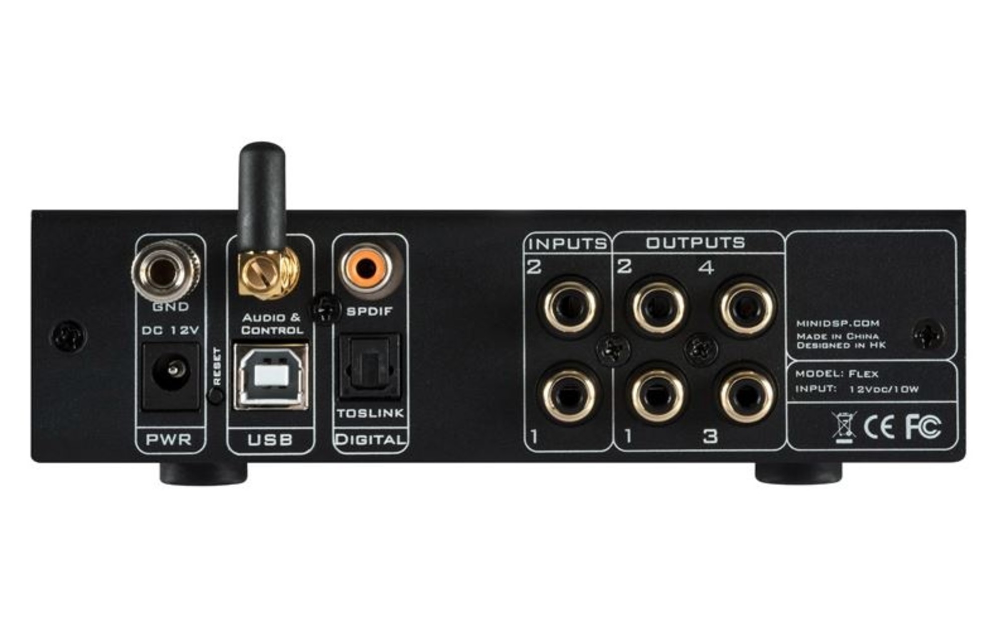 miniDSP 2x4 FLEX Unbalanced RCA kaufen SoundImports