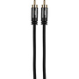 SMC Premium Single RCA Audio/Video Subwoofer Kabel met Metalen Omhulsel