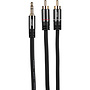 Y35SM Premium 2 RCA Male nach 3.5mm Stereo Cable