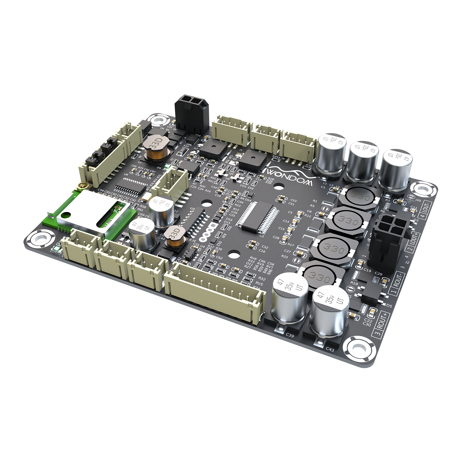 AA-JA32472 2 x 30 Watt klasse D audioversterkermodule