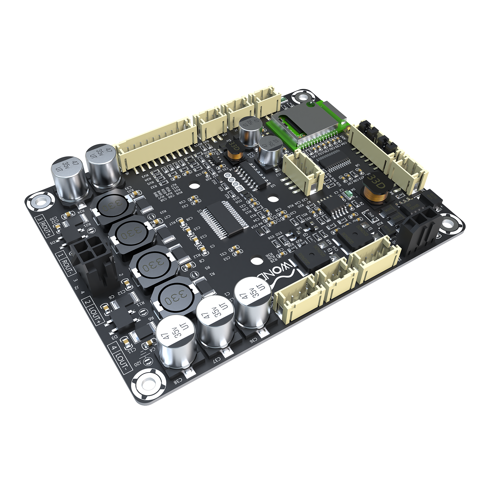 AA-JA32472 2 x 30 Watt Class D Audio Amplifier Board