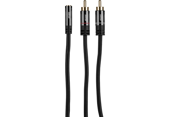 Y35SF-1 2 RCA Male naar 1 3.5mm Stereo Female Jack