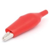 Krokodilklemme | 44mm | Rot