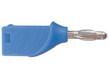 CM20BL Stackable Banana Plug | 4mm | Blue