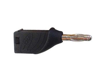 CM20B Stackable Banana Plug | 4mm | Black