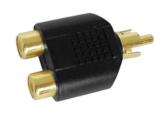 Dualer weiblicher RCA auf männlichen RCA