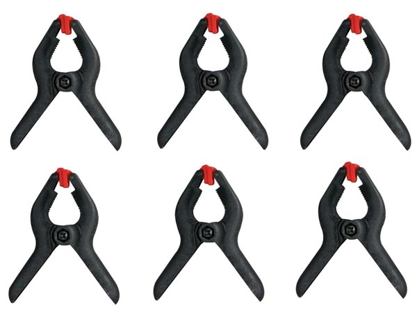 HPC50 Spring Clamps Set | 6 CM | 6 Pcs.