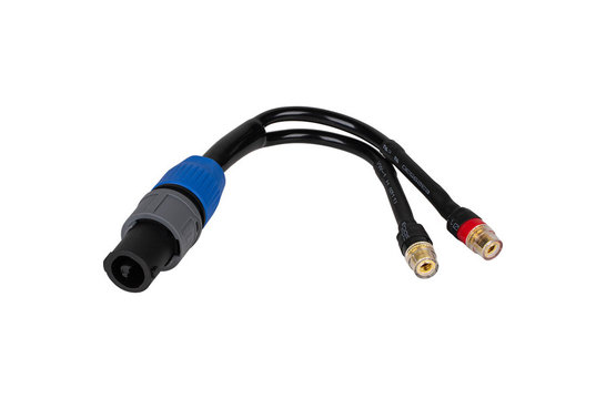 rca to speakon cable