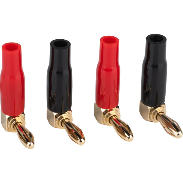 Right Angle Banana Jacks 2-Pair