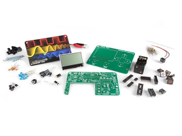 Educational LCD Oscilloscope Kit