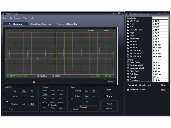 LCD Oscilloscope Kit for PC