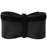 VCW9 Zwarte kabelbinder met klittenbandsluiting | 2,7 meter