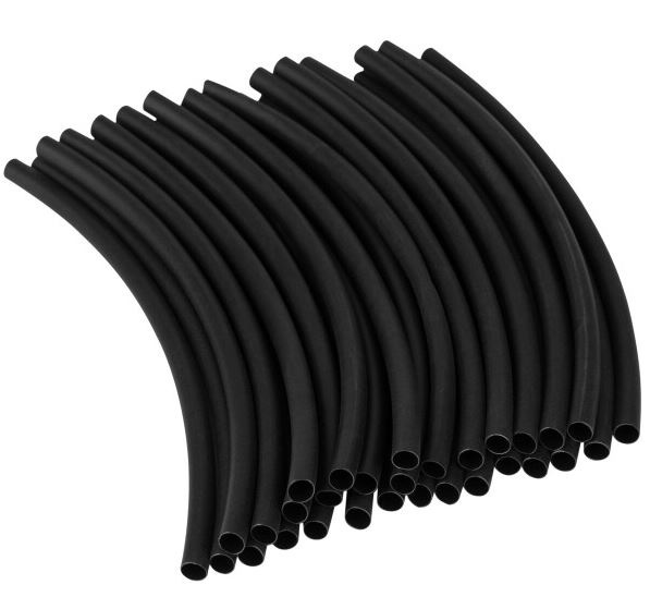HSP5M Black 5mm Heat Shrink 2:1 | 15 cm x 30 Pcs.
