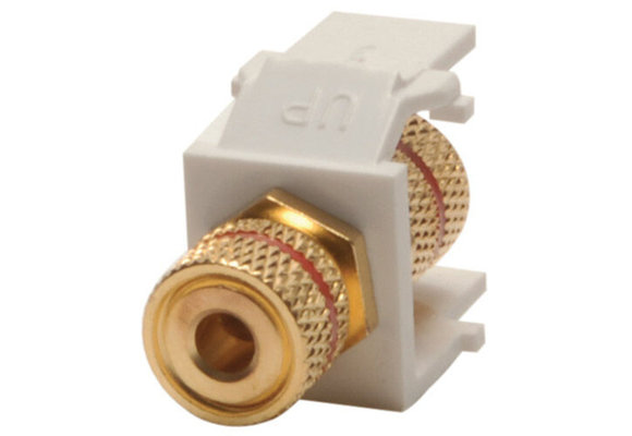 KMM2K9 Keystone Module Red Binding Post