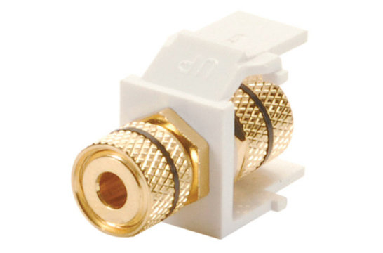 KMM0K9 Keystone-Modul Schwarzer Anschlusspfosten
