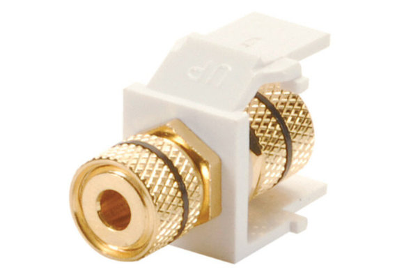 KMM0K9 Keystone Module Black Binding Post