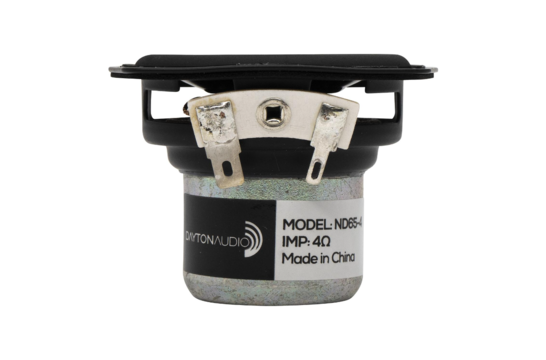 ND65-4 2-1/2" Aluminum Cone Full-Range Driver 4 Ohm