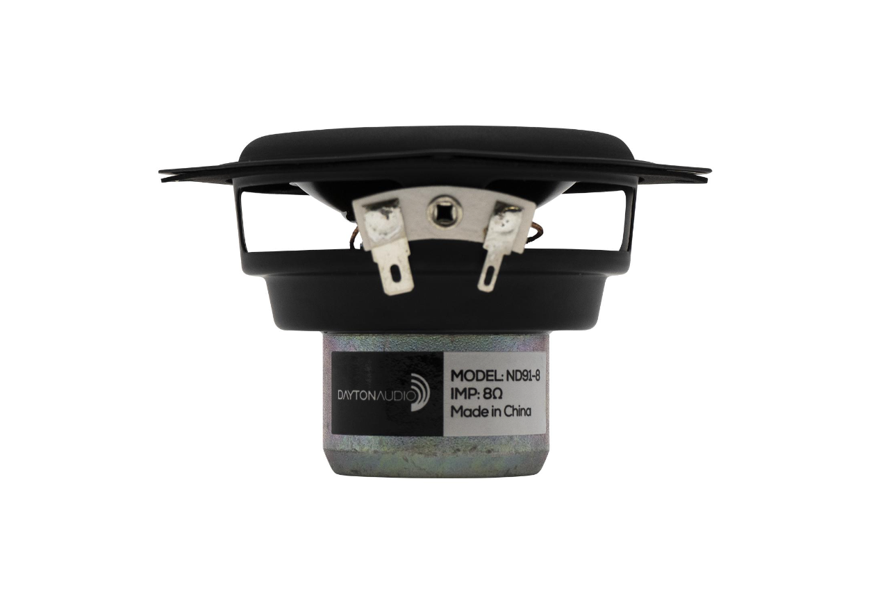 ND91-8 3-1/2" Aluminum Cone Full-Range Driver 8 Ohm