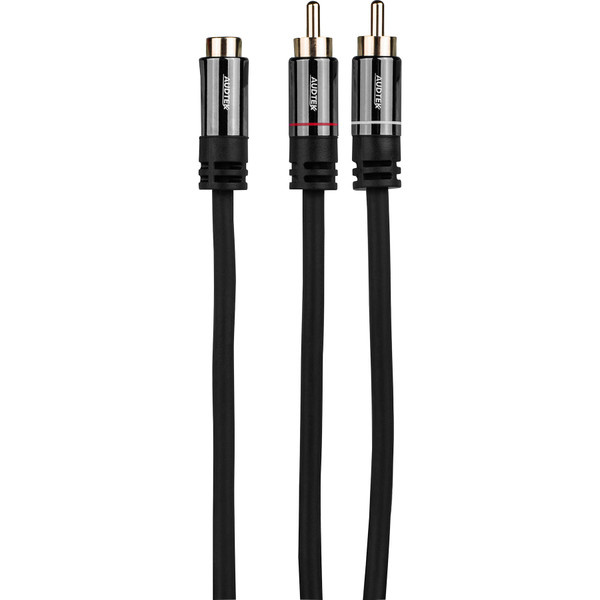 YMMC-1 Premium 1 RCA Female to 2 RCA Male Y Adapter