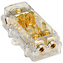 GFB1428 Gold Sicherungsblock 1x4 AWG Eingang 2x8 AWG Ausgang