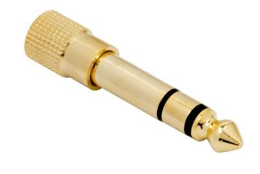 6,35-mm-Klinkenstecker auf 3,5-mm-Klinkenbuchse