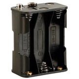 BH363B Battery Holder For 6 x AA-CELL With Battery clips