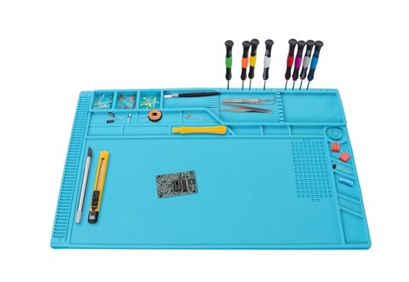 AS12 Siliconen Soldeermat | 550 x 350 mm