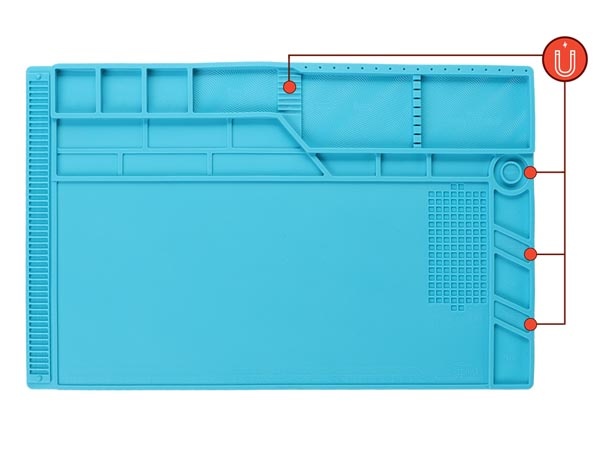 AS12 Silikon-Lötmatte | 550 x 350 mm