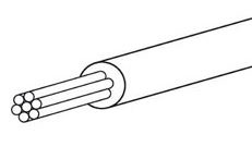 Mounting Wire Kit 10 Colors 60 Meter Multicore