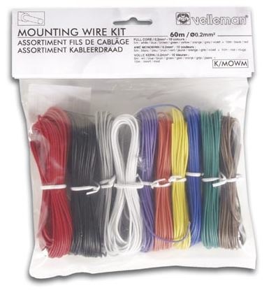 Mounting Wire Kit 10 Colors 60 Meter Solidcore