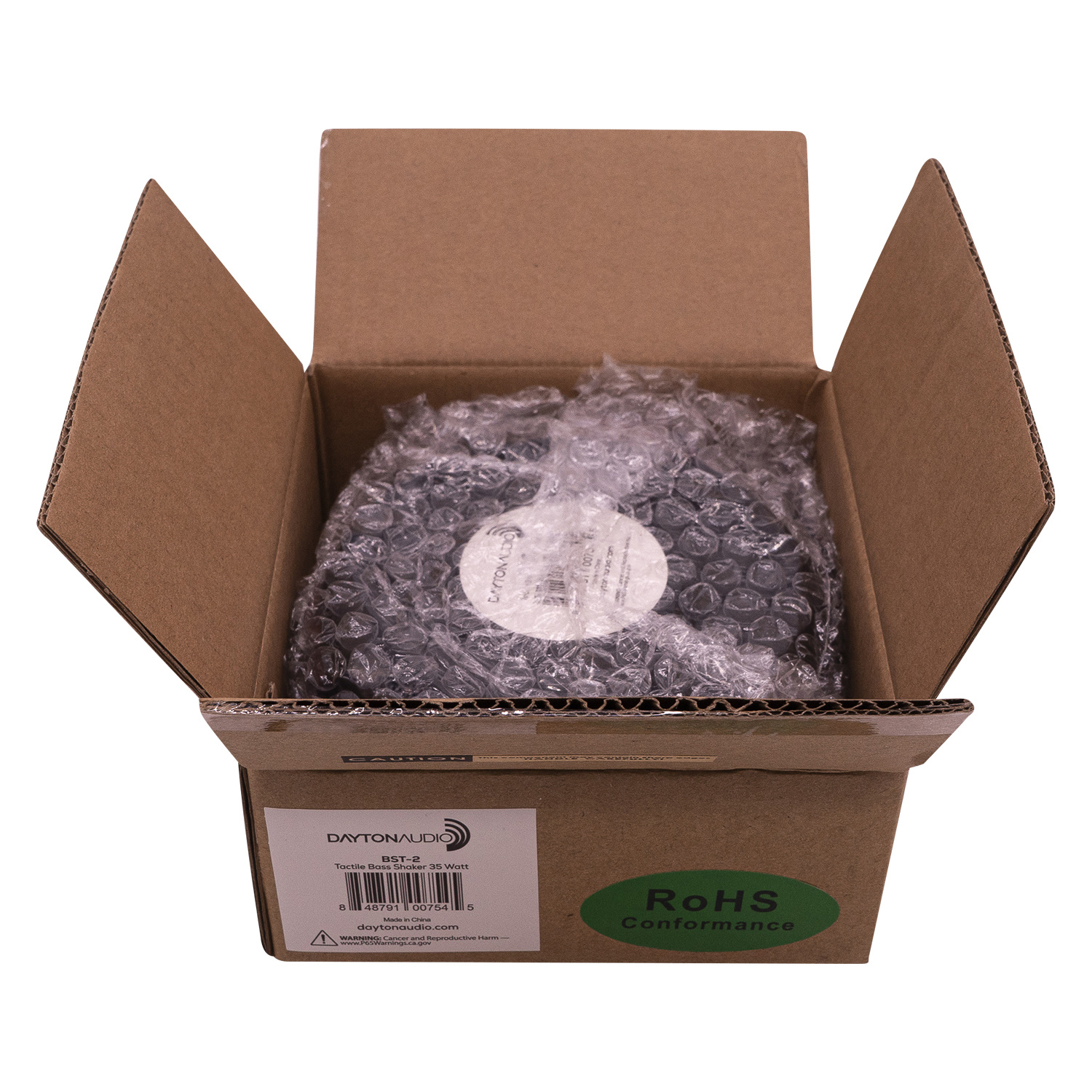 BST-2 Tactile Bass Shaker audio components