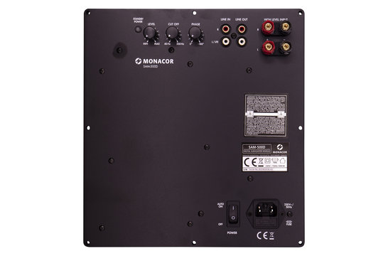 SAM-500D Subwoofer Amplificatore a Piastra