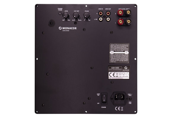 SAM-500D subwoofer plaatversterker