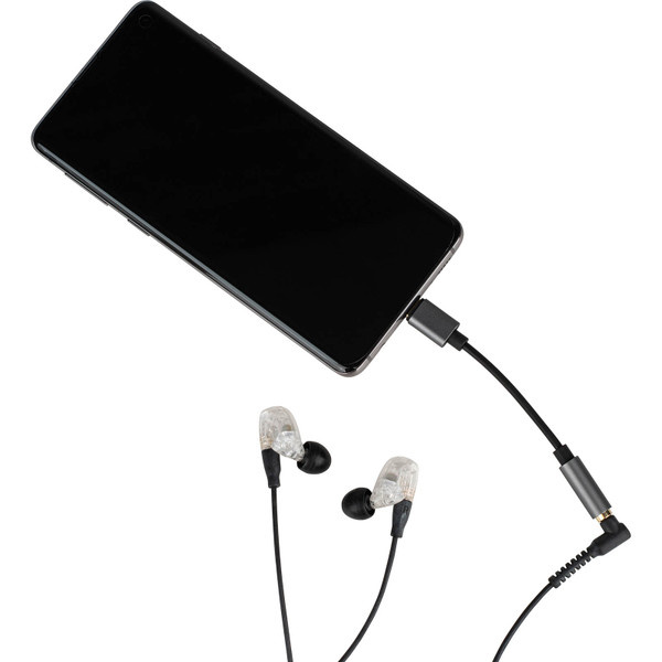 USB-C to 3.5mm 4-Conductor Headset Adapter/Dongle for Android Smartphones, Tablets, and MacBook