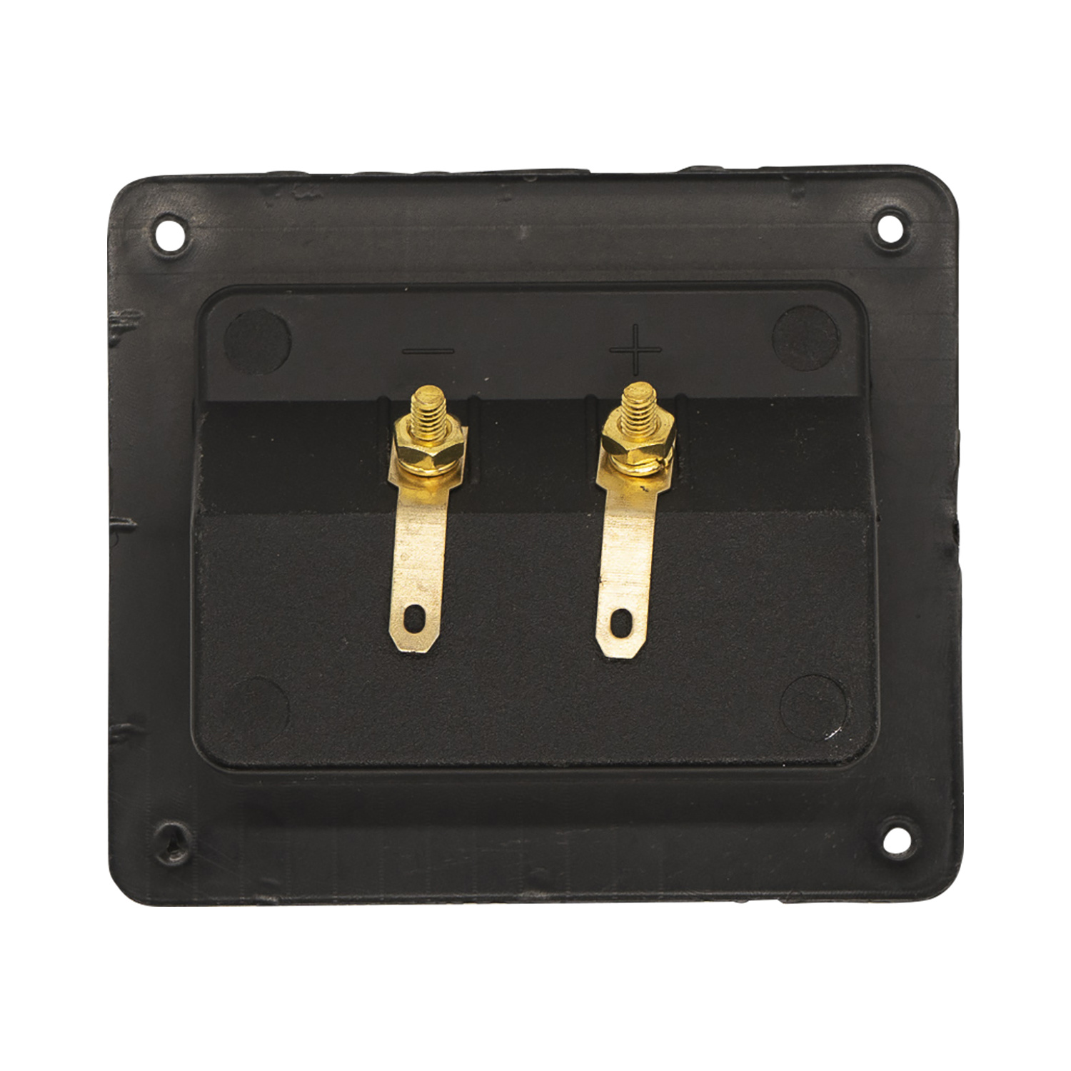 Gold plated 5-Way Banana Speaker Terminal Cup Rectangle