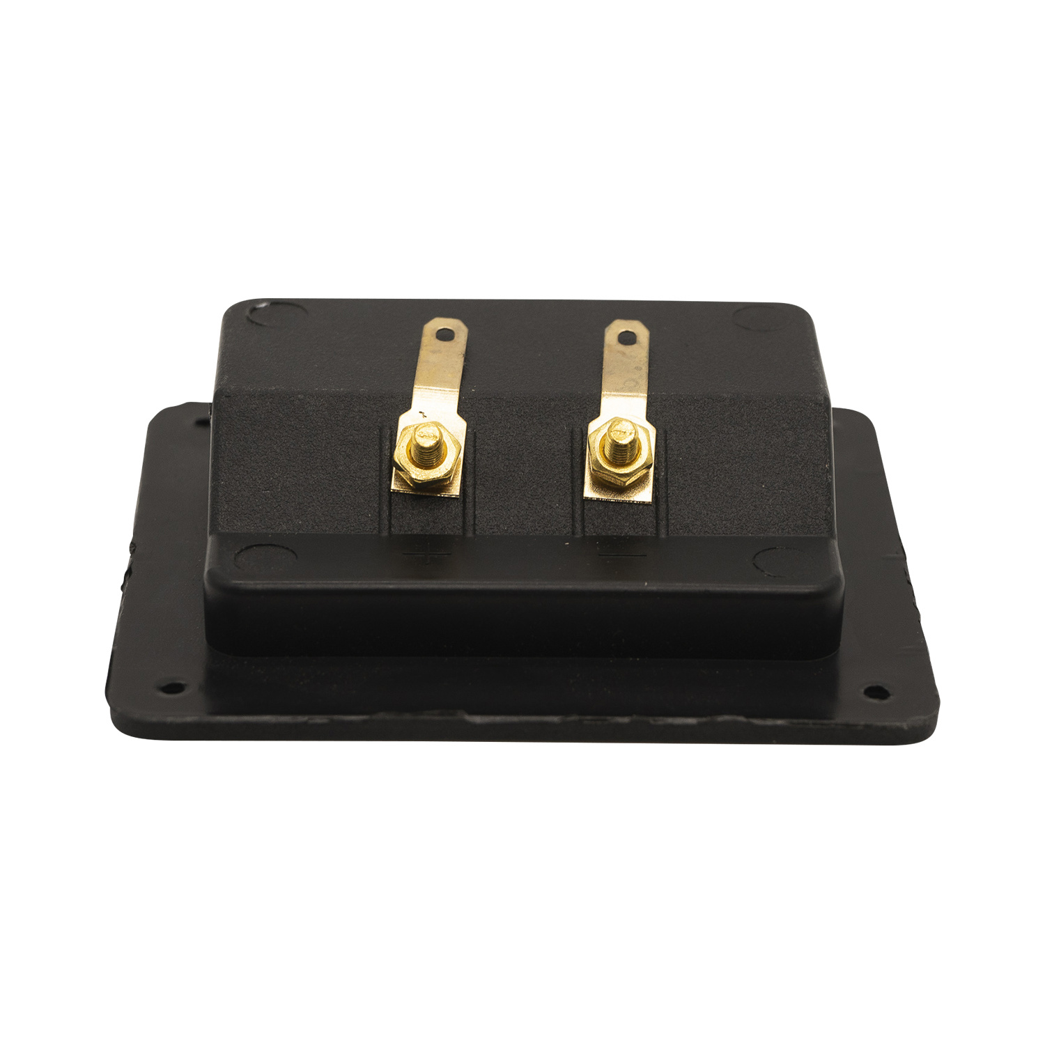 Gold plated 5-Way Banana Speaker Terminal Cup Rectangle