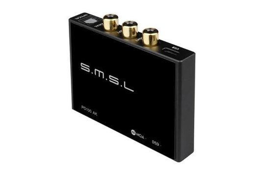PO100AK USB Digital Interface XOMS XU316 32bit 768Khz AK4493S MQA Decoding
